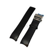 CALVIN KLEIN Ремешок для часов cK Basic CHRONO K2A, черный, кожа теленка, 22/20, стальная клипса