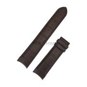 TISSOT Ремешок для часов COUTURIER T035.410, T035.428 коричневый, имитация аллигатора, без замка