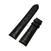 TISSOT Ремешок для часов ESCUDO, T040.432, T661.723, черный, имитация крокодила, 20/18, без замка