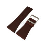 CALVIN KLEIN Ремешок для часов CKJ Boundary GENT CK42, тёмно-коричневый, телёнок, 38/28, стальная пряжка