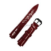 CERTINA Ремешок для часов DS QUEEN C018.210, красный, имитация аллигатора, 17/14, интегрированный