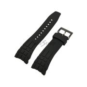 SEIKO Ремешок для часов 4R38-00J0, 4R38-00C0, черный, пластик