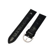N/A MAURICE LACROIX Ремешок для часов AR1057, EL1037, LC1017, LC1057, LC6018, черный, им.крокодила