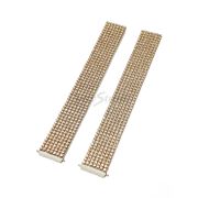 SWAROVSKI Ремешок для часов MEMORIES MS GSHA/WHT/PGO, золотистый, 12 мм