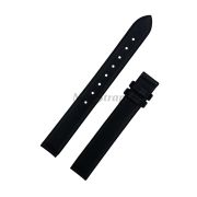 TISSOT Ремешок для часов FLOWER POWER T031.425, T031.325, T031.125, чёрный, сатин, 12/12, без замка