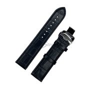 TISSOT Ремешок для часов T118.430, черный, имитация аллигатора, 21/20