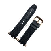 TISSOT Ремешок для часов T115.417, черный, резина, 22/22