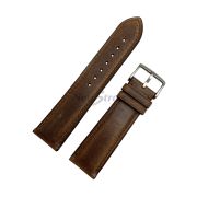 TimeKing Ремешок для часов, светло-коричневый, теленок, 22/20 мм, (110/70)
