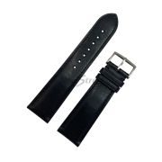 TimeKing Ремешок для часов, черный, теленок,  22/20 мм, (115/75）