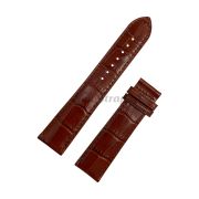 TISSOT Ремешок для часов CARSON, коричневый, имитация аллигатора, 20/18, под клипсу
