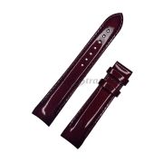 TISSOT Ремешок для часов COUTURIER T035.210, бордовый, телёнок, интегрированный, без замка