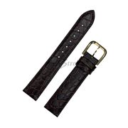 TISSOT Ремешок для часов SEASTAR II QUARTZ, OLD DESIRE (T152.411, T496.426, T559.413, T496.412), корич, им. аллигатора, 18/16, жёлтая пряжка