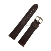 HIRSCH Ремешок для часов, темно-коричневый, кожа теленка, 19/18, Camelgrain L