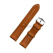 HIRSCH Ремешок для часов, коричневый, кожа теленка, 22/20, Camelgrain L