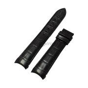 TISSOT Ремешок для часов COUTURIER T035.210, темно-серый, кожа теленка, интегрир, лаковый, без замка