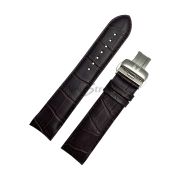 TISSOT Ремешок для часов COUTURIER T035.410,коричневый, им.аллигатора, интегрированный, стал. клипса