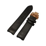 TISSOT Ремешок для часов T-TOUCH EXPERT T013.420, чёрный, телёнок, интегрированный, розовая клипса
