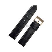 HAMILTON Ремешок для часов JazzMaster ViewMatic, темно-коричневый, кожа теленка, 20/20