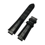 N/A TISSOT Ремешок для часов TXL-TXS T601.521, чёрный, им. крокодила, 22/18, с вырезом, под клипсу