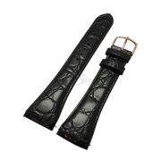 НИКА Ремешок для часов 1010.29.W.Z.20.XL, аллигатор, черный, с супинатором