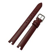 TISSOT Ремешок для часов FLAMINGO LR T003.209, бордовый, телёнок, с вырезом, стальная пряжка