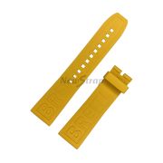 BREITLING Ремешок для часов 175SS, желтый, каучук, 22/20 мм, под пряжку