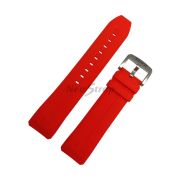 TISSOT Ремешок для часов T-TOUCH T121.420, красный, силикон, интегрированный, титановая пряжка