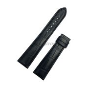 TISSOT Ремешок для часов CHEMIN DES TOURELLES T099.405, T099.407, T099.427, чёрный, XL, имитация крокодила, 21/18, под клипсу