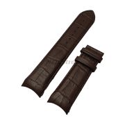 TISSOT Ремешок для часов COUTURIER T035.410,коричневый,имитация крокодила,интегрированный,без замка