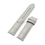 TISSOT Ремешок для часов T050.207, T050.217, T906.217, белый, имитация аллигатора, 16/16, под клипсу