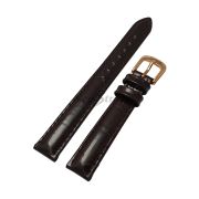 TISSOT Ремешок для часов CARSON T085.207, T085.210,тёмно-корич, имит.аллигатора,14/12,розовая пряжка