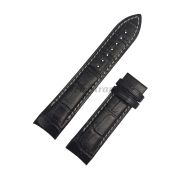 CERTINA Ремешок для часов DS CASCADEUR 09 C003.617, темно-коричневый, имитац.крокодила, без замка