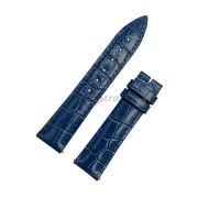 FREDERIQUE CONSTANT Ремешок для часов FCS-BLUE18X16, синий, имитация аллигатора, 18/16