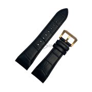 ORIENT Ремешок для часов TT0Y004B, черный, имитация аллигатора