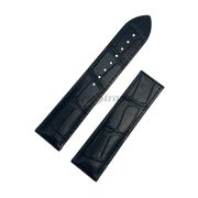 RADO Ремешок для часов DiaMaster (09066), чёрный, имитация крокодила, 21/20, без замка, длина 115/80