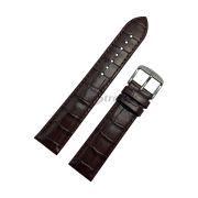 TISSOT Ремешок для часов CLASSIC DREAM T033.410, T033.423 коричневый, имит.крокодила, 19/18, стальная пряжка