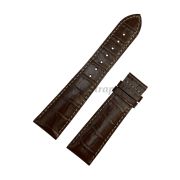CERTINA Ремешок для часов C001.510, коричневый, имитация крокодила, 22/18, белая строчка, без замка