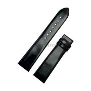 TISSOT Ремешок для часов BELLFLHOUR, (T111.425, T111.525, T111.325, L614, L514) чёрный, телёнок, 18/16, лаковый, без замка
