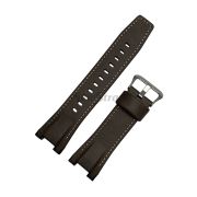 CASIO Ремешок для часов GST-W130L-1A, темно-коричневый, кожа теленка
