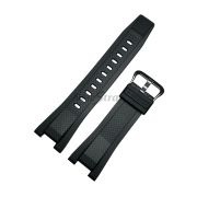 CASIO Ремешок для часов GST-W110-1A, черный, пластик, 26 мм