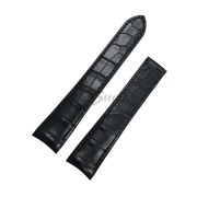 RAYMOND WEIL Ремешок для часов SC2101-BD-R8XL, черный, кожа аллигатора, 21мм, без замка, размер XL