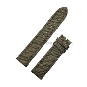 BREITLING Ремешок для часов, кожа теленка/текстиль, зеленый хаки, 22/20