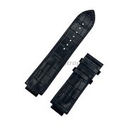 TISSOT Ремешок для часов TXL T061.717, чёрный, имитация аллигатора, интегрированный, без замка