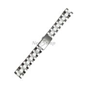 CERTINA Браслет для часов DS FIRST C014.217, C014.235, двухцветный, сталь/белая керамика