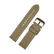 TISSOT Ремешок для часов CHRONO XL T116.617,бежевый, текстиль, 22/22, пряжка зелёная 'хаки'