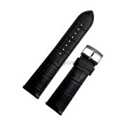 TISSOT Ремешок для часов CHRONO XL T116.617, чёрный, имитация крокодила, 22/20, стальная пряжка