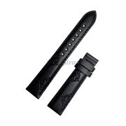 TISSOT Ремешок для часов LADY HEART (T050.207), чёрный, синтетика, 16/14, без замка
