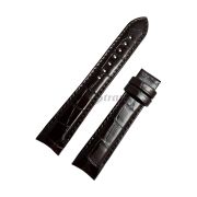 TISSOT Ремешок для часов COUTURIER T035.207, коричневый, имитация крокодила, 18/16, перламутровый