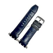 TISSOT Ремешок для часов T-RACE T115.417, синий, имит.крокодила,резиновая изнанка, стальная пряжка