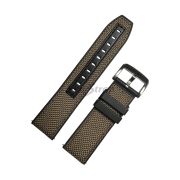 TISSOT Ремешок для часов T121.420, текстиль, хаки, 23/22, титановая пряжка